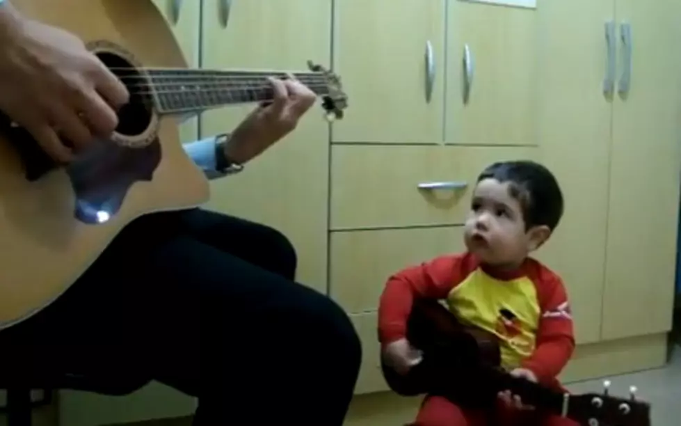 Kid Sings The Beatles With His Dad [VIDEO]