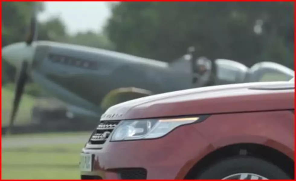 Check Out This Race Between a British Spitfire Airplane and a Range Rover Sport