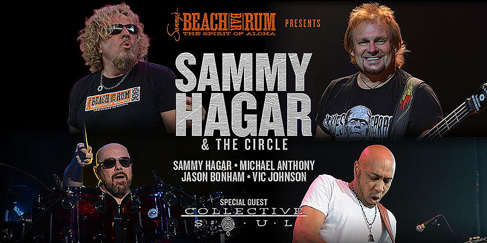 Sammy Hagar Concert Is Thursday