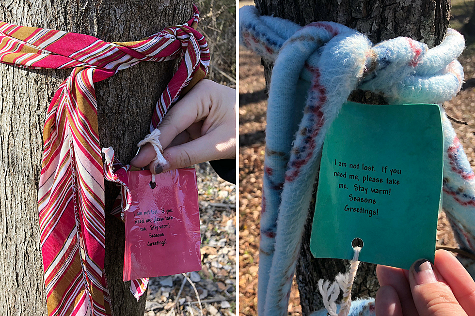 Someone Is Leaving Presents Along Rose Rudman Trail in Tyler