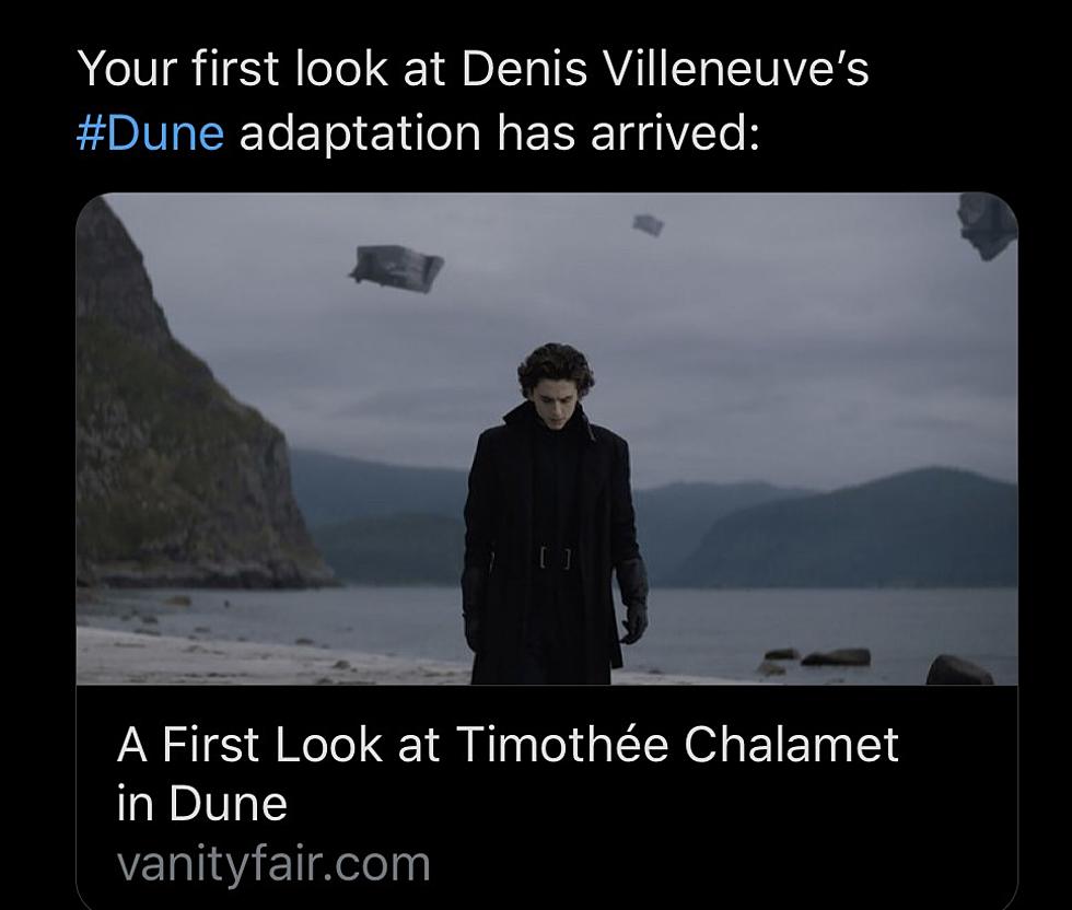 First Photo Of Timothée Chalamet In Upcoming ‘Dune’ Remake
