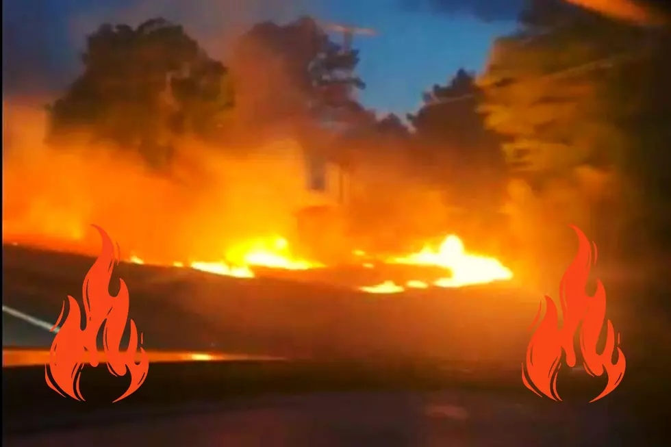 Video Shows Raging Fire Near Hwy 31 Between Longview and Kilgore, Texas