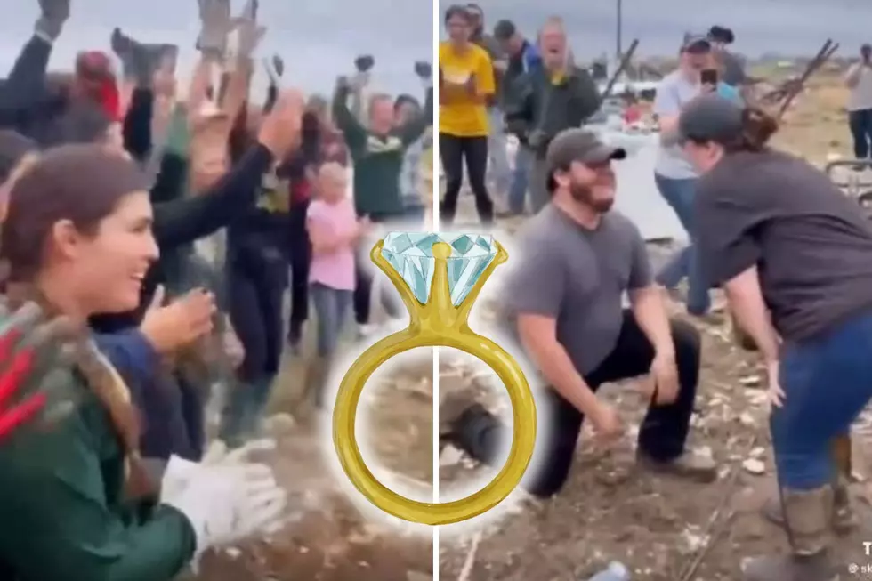 WATCH: A Happy Proposal After Terrible Tornado Destruction in Paris, TX