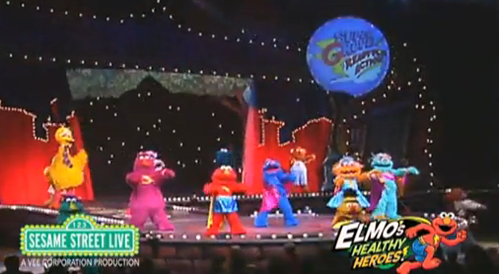 Seseme Street Live Elmo’s Healthy Heros [VIDEO]