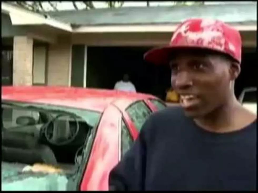 A Tornado Stole His Hamburger! [VIDEO]