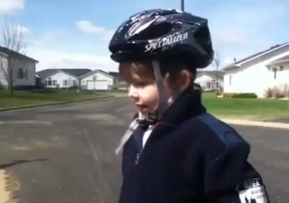 Young Boy Learns How To Ride a Bike, And Encourages the World to Do the Same [VIDEO]