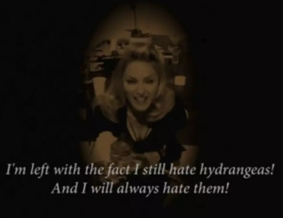 Madonna Hates Hydrangeas [VIDEO]