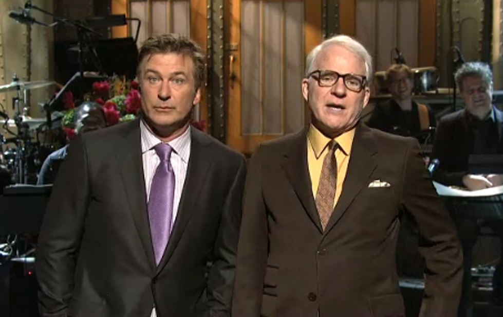 Alec Baldwin Hosted “SNL” for the 16th Time and Steve Martin Showed Up [VIDEO]