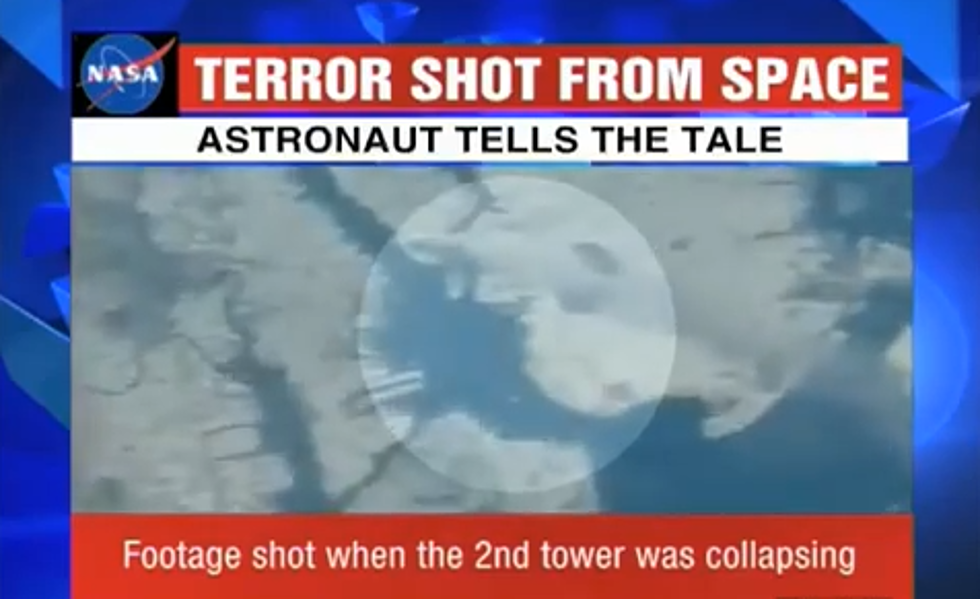 NASA Just Released Video Showing the 9/11 Attacks from Space [VIDEO]
