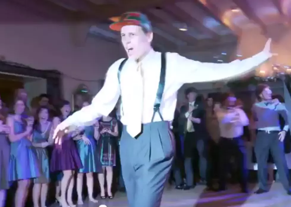 Check Out Brian’s Surprise Justin Bieber Wedding Dance for Emily [VIDEO]
