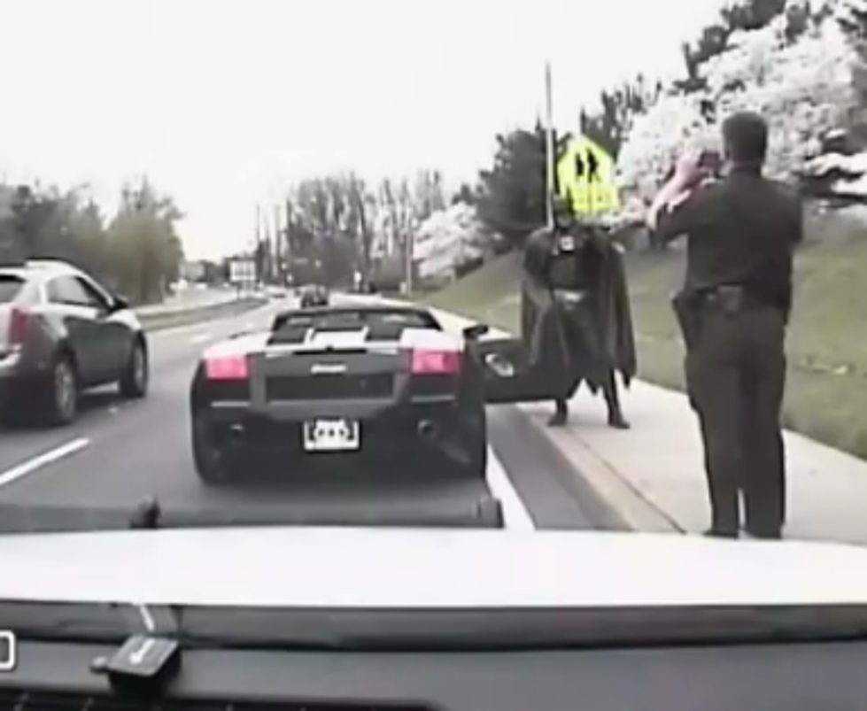 The Dark Knight “Batman” Gets Pulled Over in Maryland [VIDEO]
