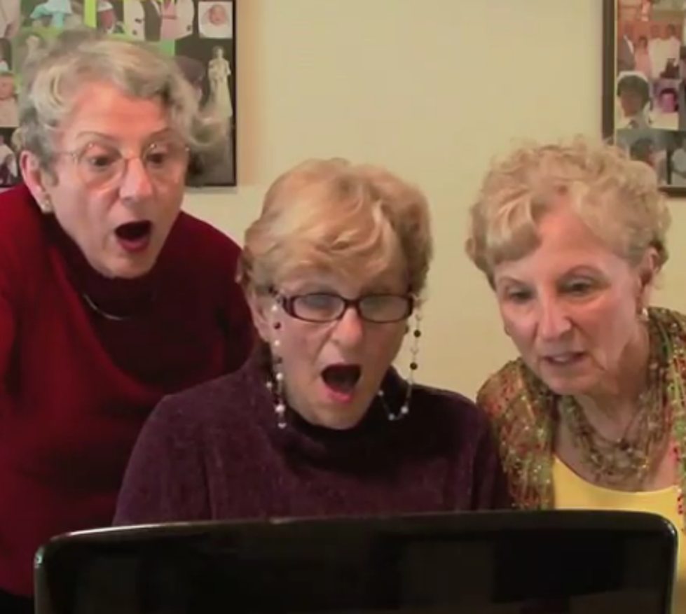 Three Grandma’s See the Kim Kardashian Sex Tape for the First Time [VIDEO] NSFW