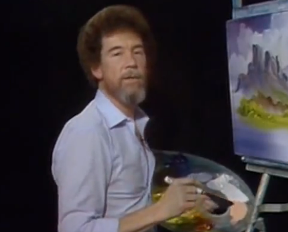 WTF Friday? “Bob Ross” and “The Joy of Painting Remix” by PBS [VIDEO]