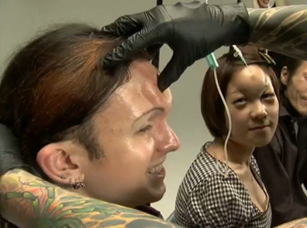 Forget a Tattoo or a Piercing I want a “Bagel Head”! Check Out the Latest Body Mod [VIDEO]