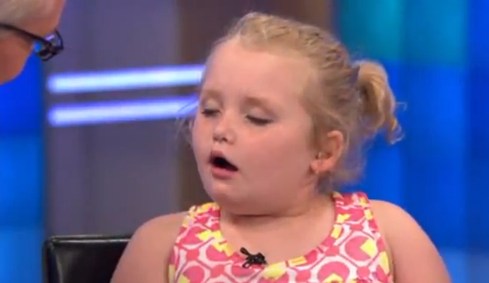 Honey Boo Boo Pretends to Sleep During Dr. Drew Interview Airing Tonight [VIDEO]