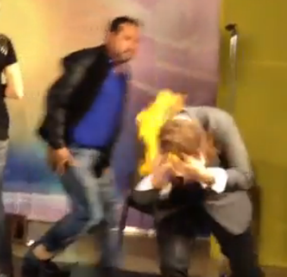 See a  Discovery Channel Host Get Badly Burned During a TV Show Taping [VIDEO] NSFW