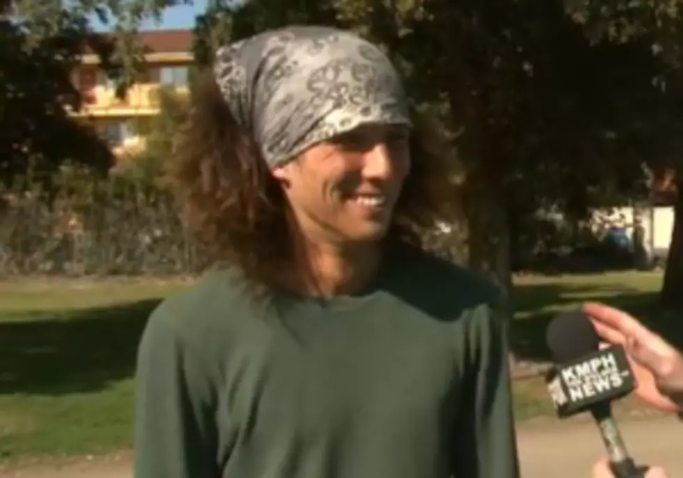 Back for Interview #2, The Hatchet Wielding Homeless Guy Who Took Down Jesus [VIDEO] NSFW