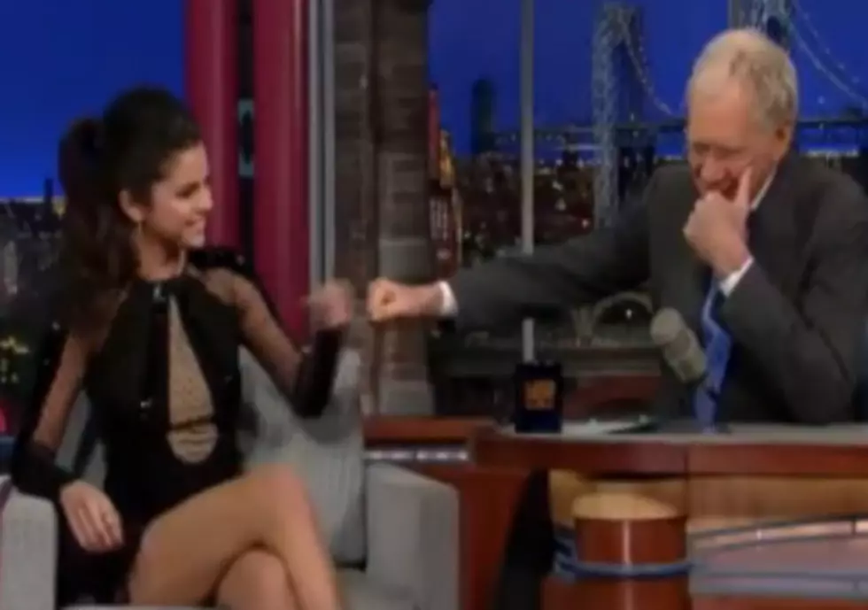 Selena Gomez and David Letterman Make Justin Bieber Cry (video)