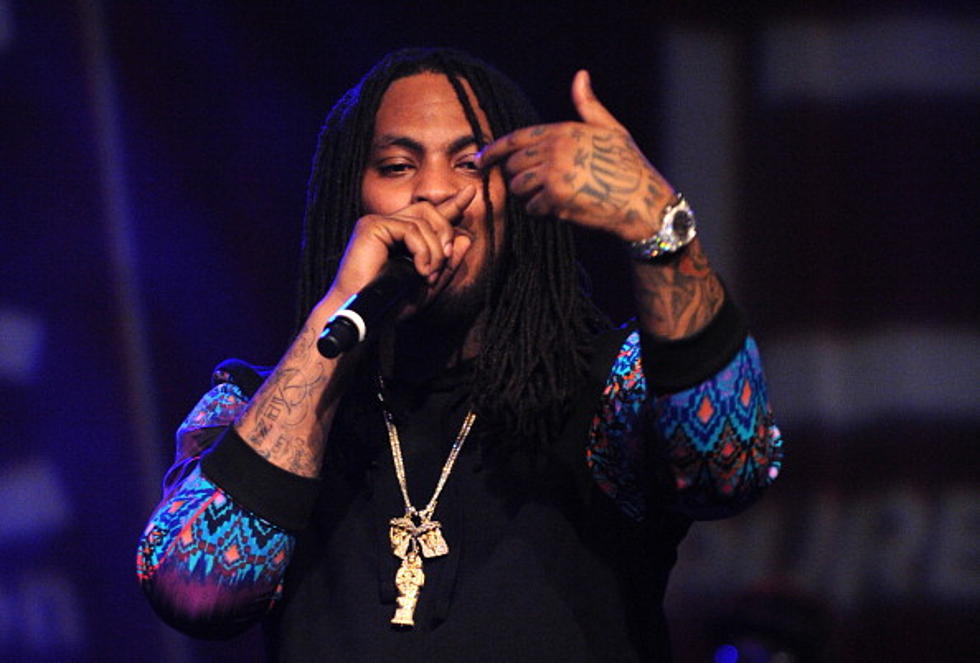 Waka Flocka Flame Laying Down Backing Vocals in the Booth Will Crack You Up!  [VIDEO] NSFW