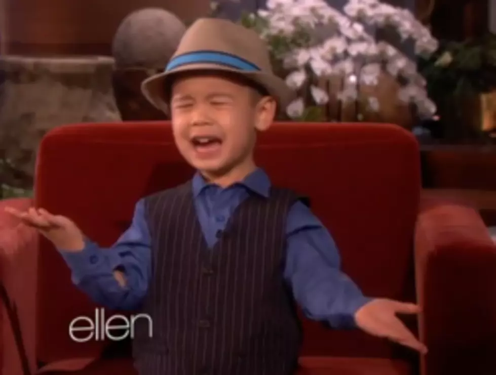 The Adorable 4-Year-Old Crooner Was Back To Make Ellen His Girlfriend and Make the Audience Melt. This Kid is Too Adorable! [VIDEO]
