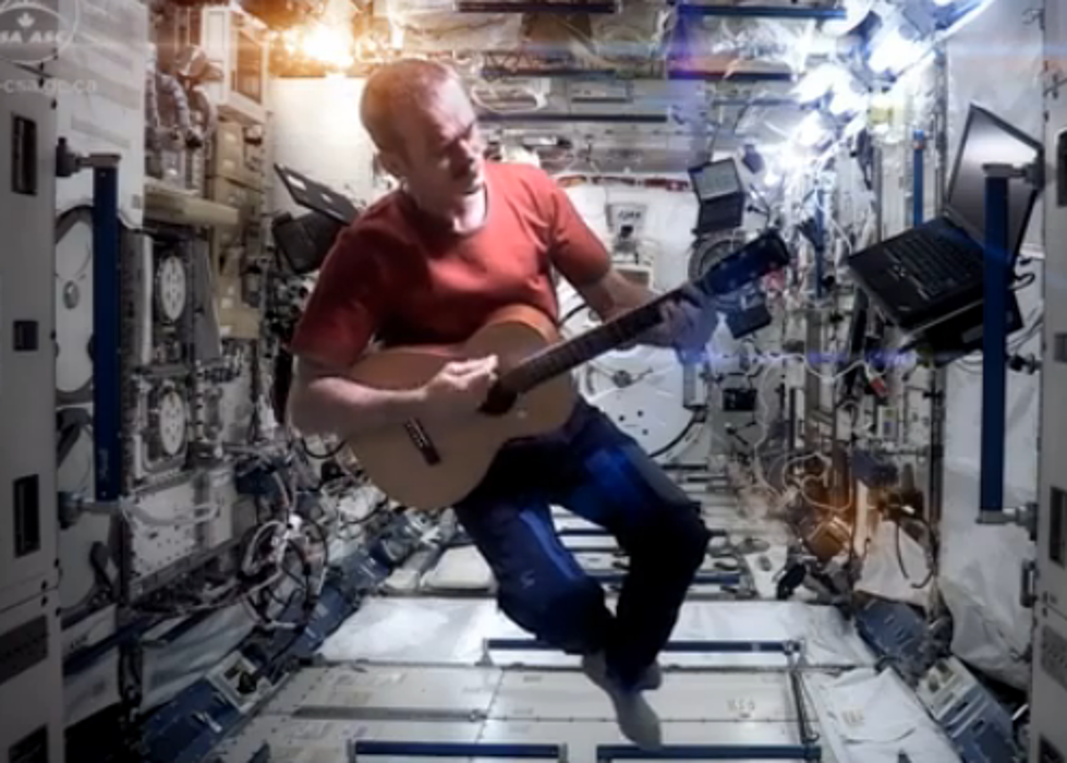 An Astronaut Covered David Bowie’s “Space Oddity” and Made an Entire Music Video from the International Space Station [VIDEO]