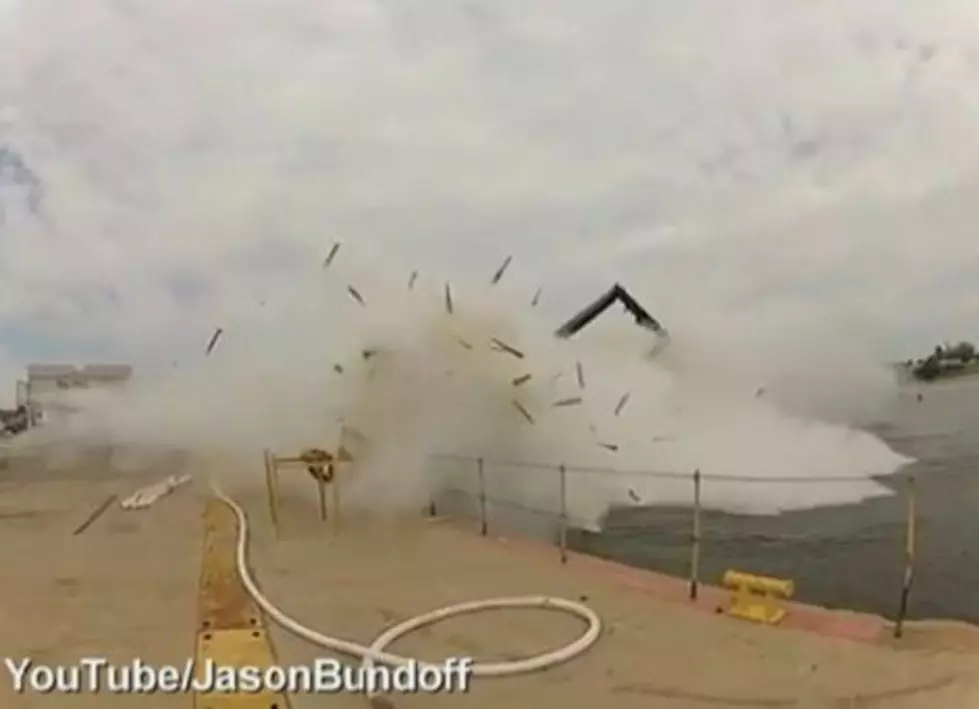 Huge Boat Launch Goes Wrong For One Cameraman [VIDEO]