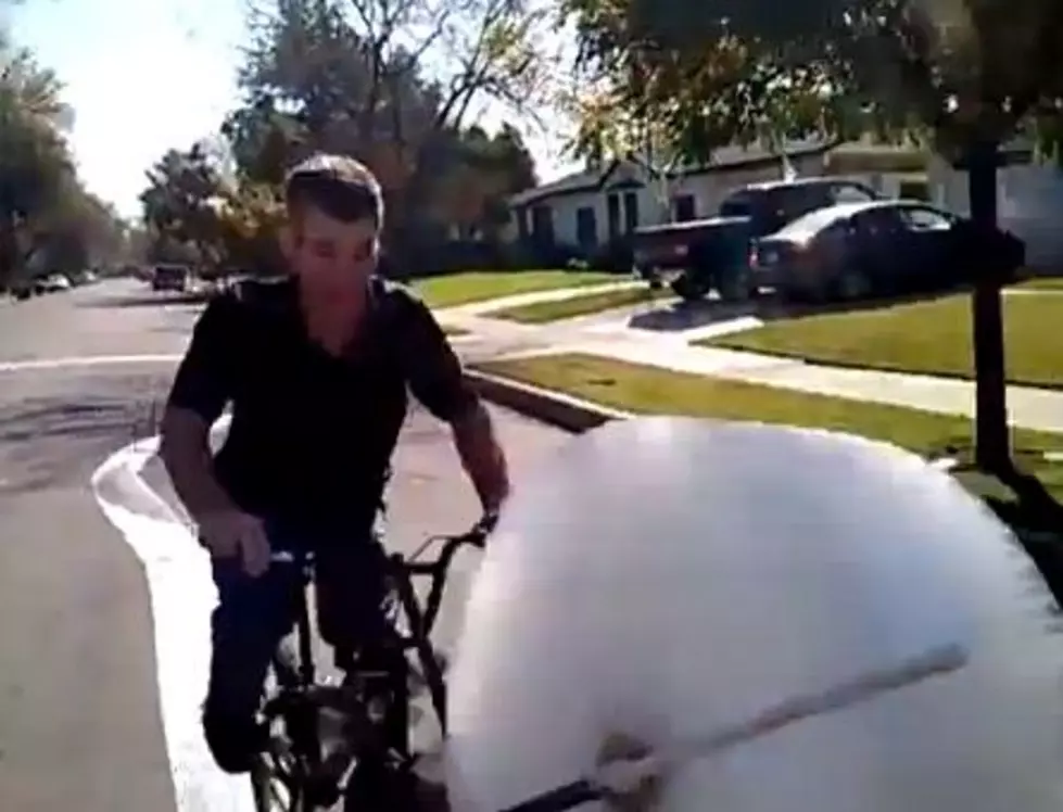 I Want A Bubble Wrap Bike! [VIDEO]