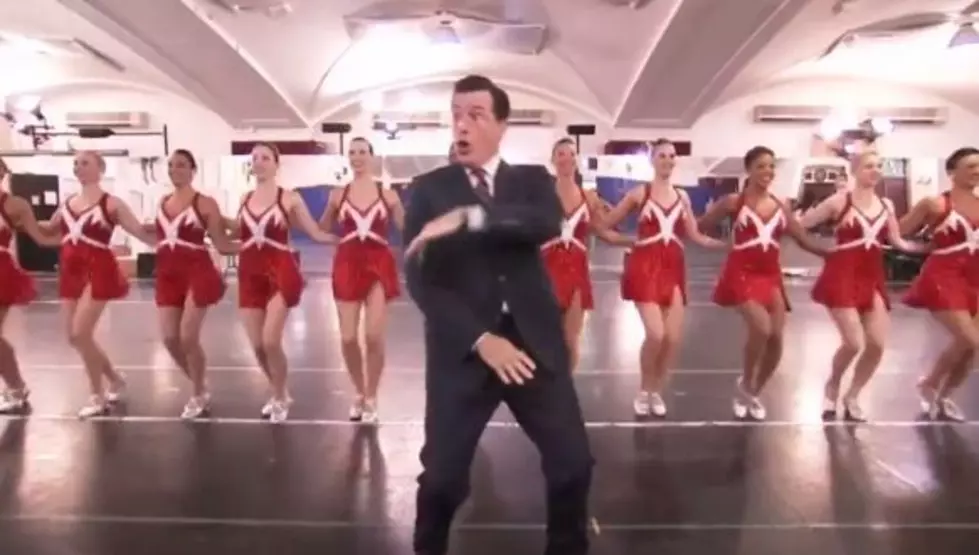 Your Feel Good Video Of The Day: Stephen Colbert and Friends Dancing To Daft Punk’s “Get Lucky” [VIDEO]