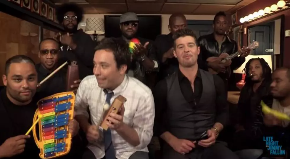 The Coolest Version Of “Blurred Lines” Ever! [VIDEO]