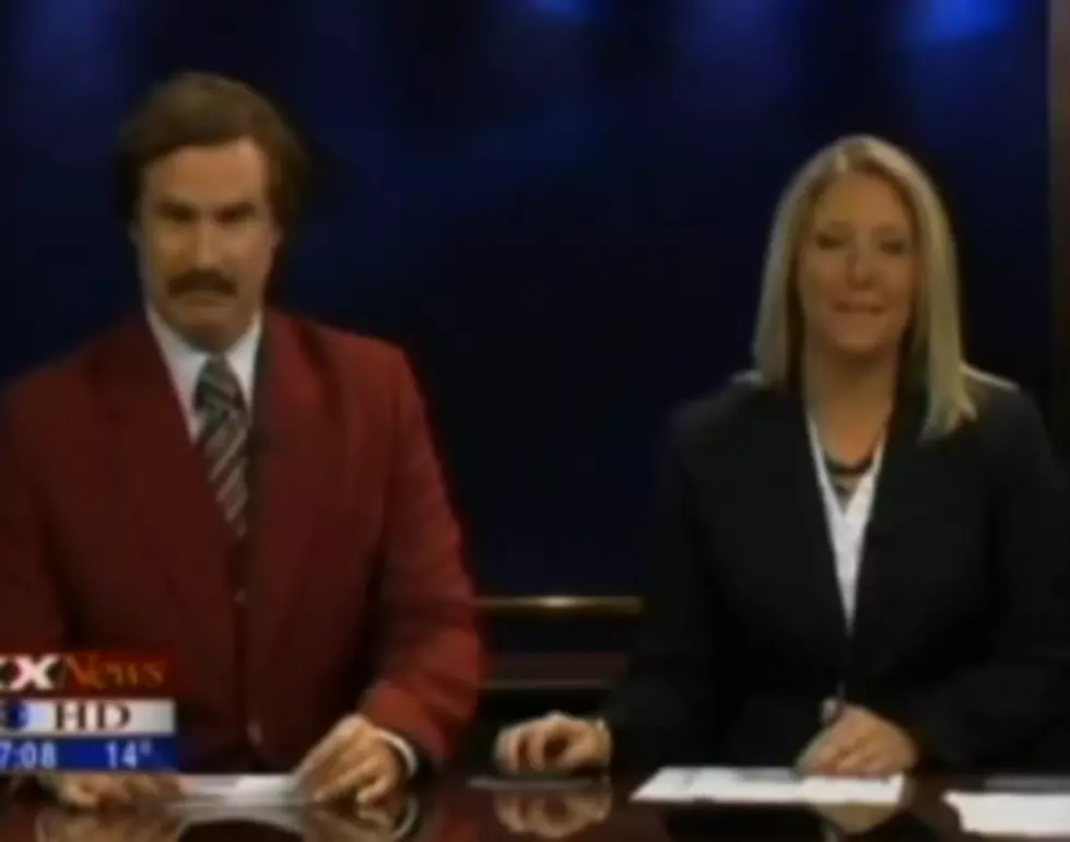 &#8216;Ron Burgundy&#8217; Co-Anchors Newscast in Bismarck North Dakota [VIDEO]