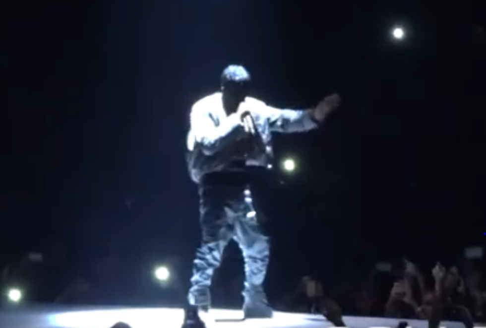 Kanye West Only Draws 4500 Peeps in Kansas City [VIDEO]