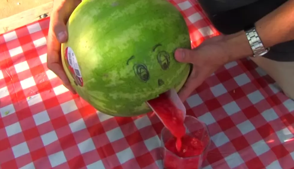More Fun For Halloween — How to Make a Watermelon Puke Slushy [VIDEO]