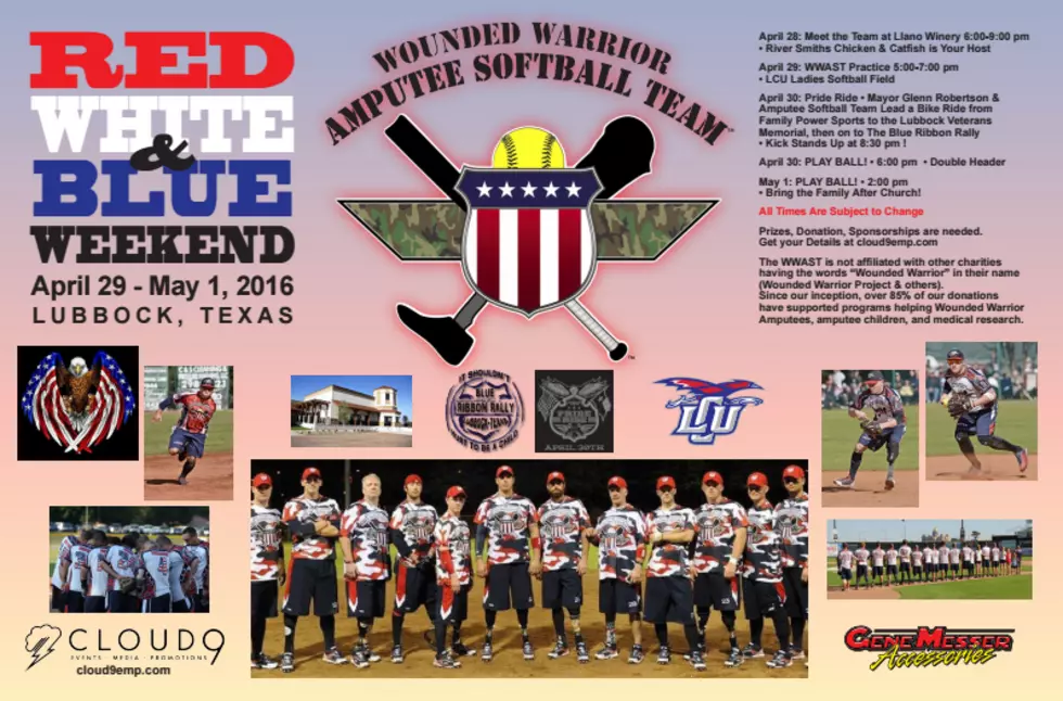 The Wounded Warrior Amputee Softball Team Is Coming To Lubbock This Month [VIDEO]