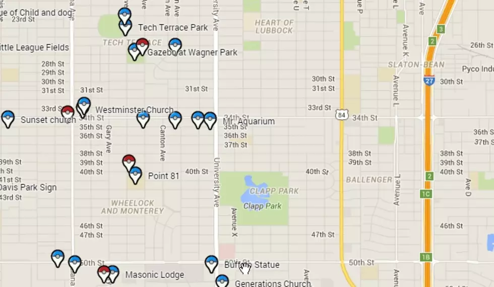 Local Hero Creates Elaborate Google Map of Lubbock PokeStops and Gyms