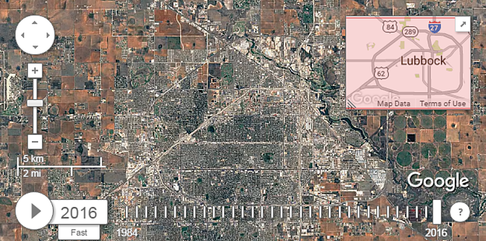Watch Lubbock Blossom From 1984 to 2016 With This Amazing Timelapse