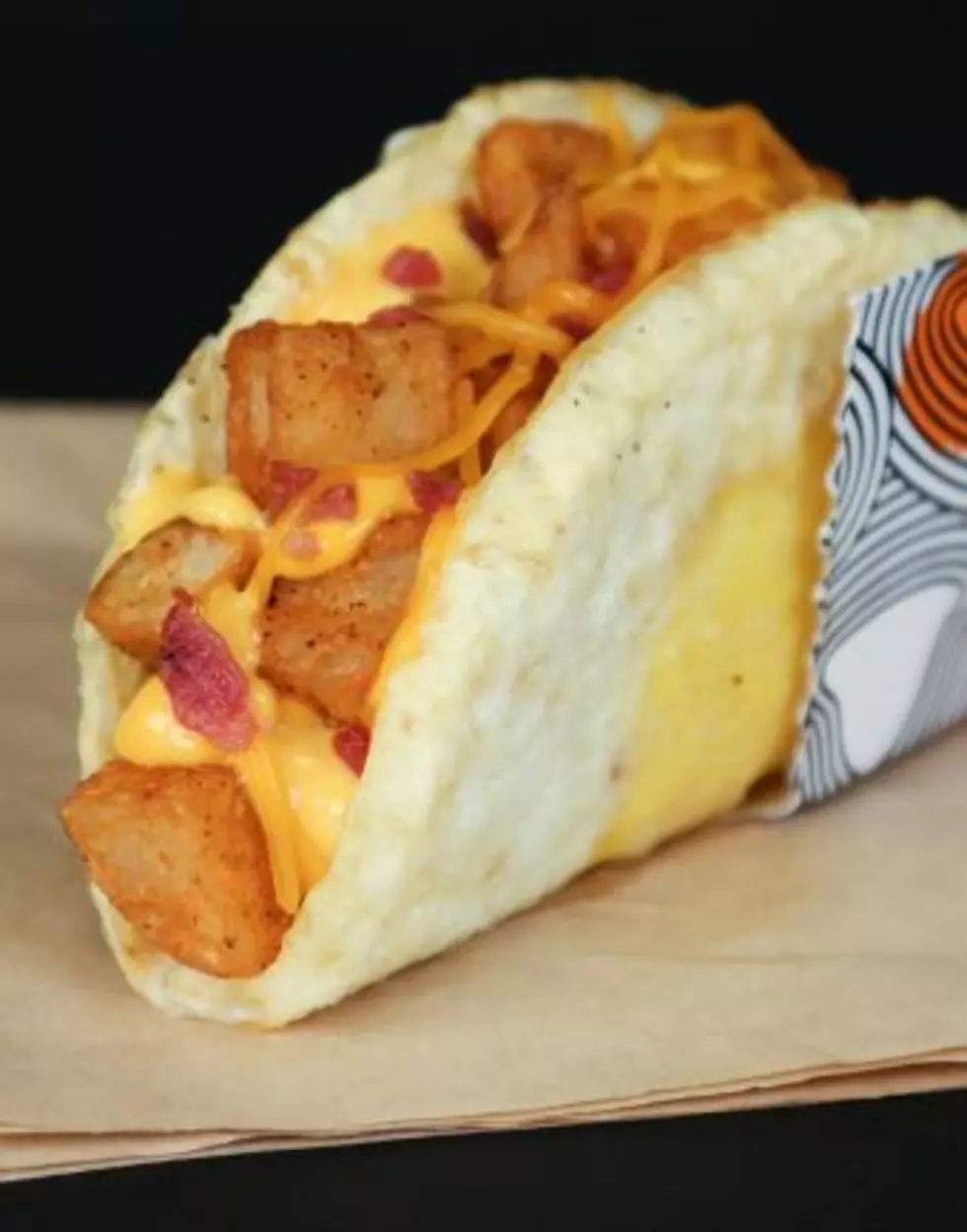 First Naked Chicken Chalupas, Now Naked Egg Tacos