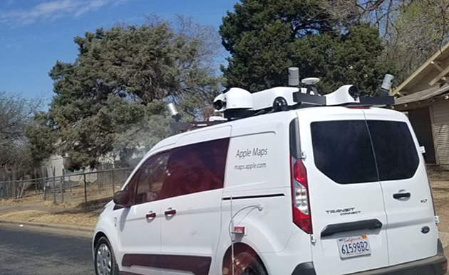 Apple Maps Is Photographing in Lubbock Today