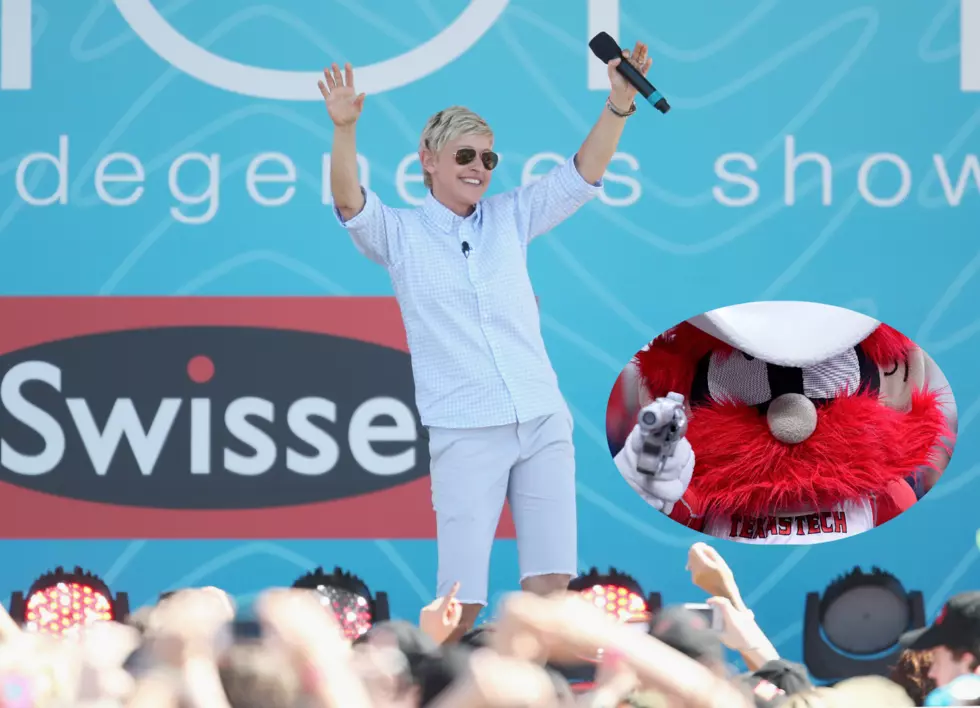 Ellen DeGeneres Just Said Texas Tech’s Mascot Looks Like a WHAT?!