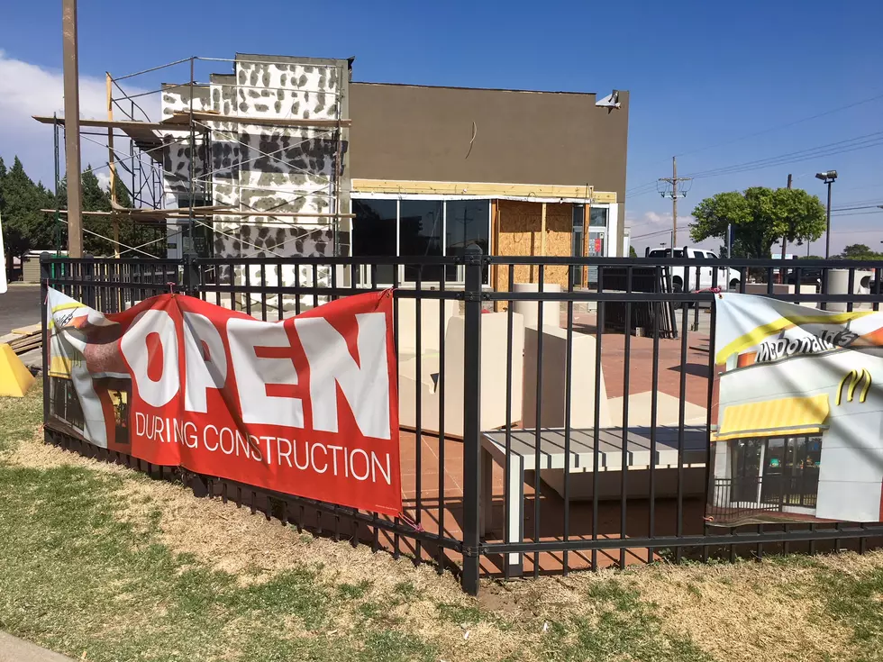 Looks Like Another Lubbock McDonald’s Is Getting a Face Lift