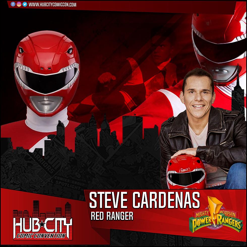 Update: Steve Cardenas, Rocky the Red Power Ranger, Won’t Be at Hub City Comic Con
