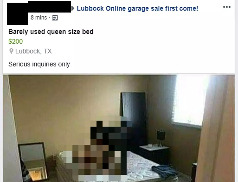 Talk About a Great Way to Sell a Used Bed