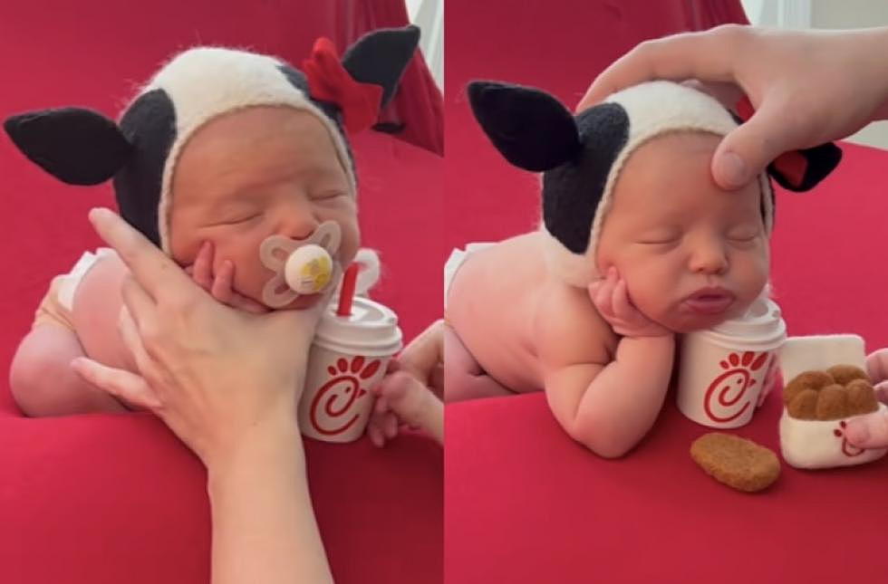Photographer Goes Viral for Adorable Chick-fil-A Photoshoot