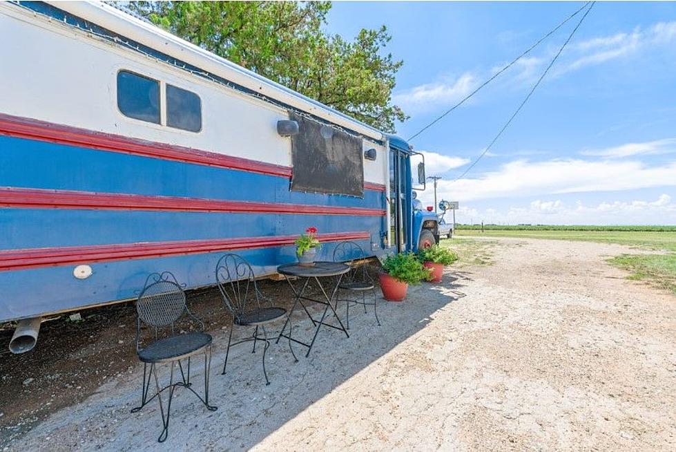 You Can Stay in This One of a Kind Bus in Lubbock