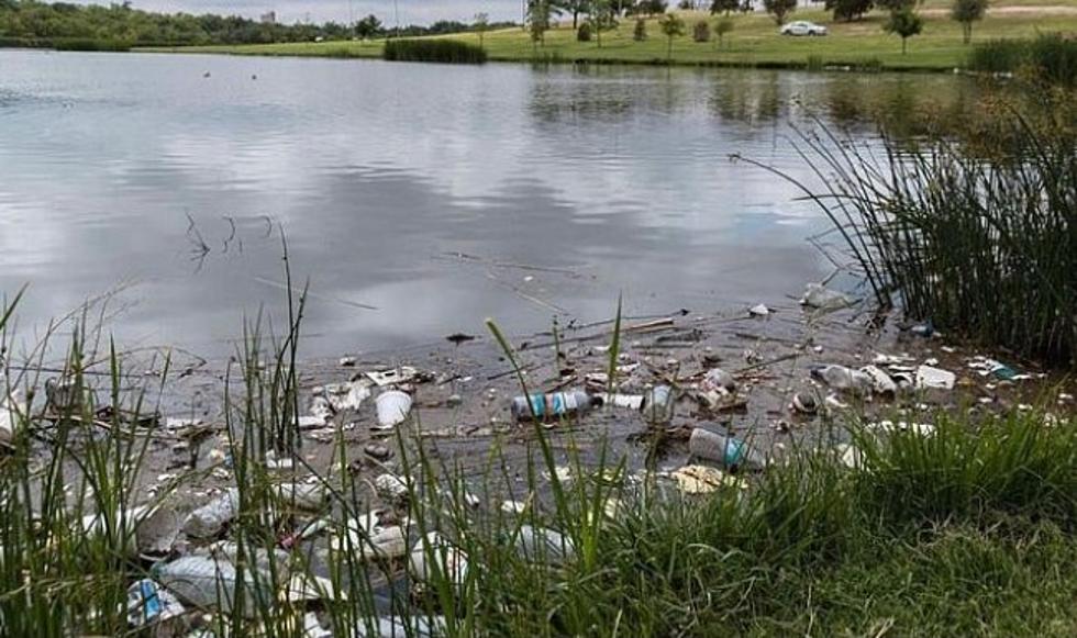 Beloved Lubbock Businesses Come Together to Clean Up Local Lake