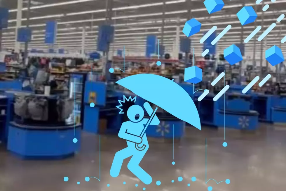 Crazy Video Shows Hail Breaking Through Texas Walmart’s Roof