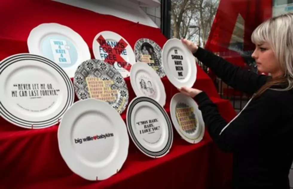 Unofficial Royal Wedding Plates