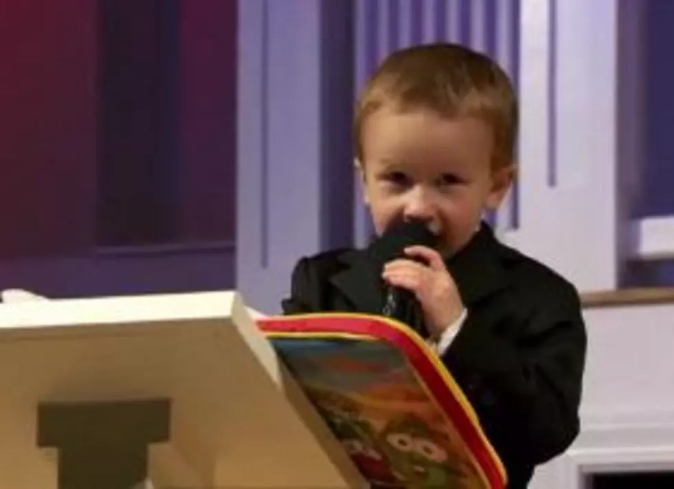 A Little Kid Preaching the Good Word as a Child Evangelist [VIDEO]