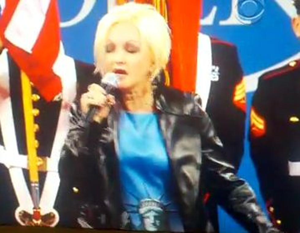 Cyndi Lauper Botched the National Anthem at the U.S. Open [VIDEO]