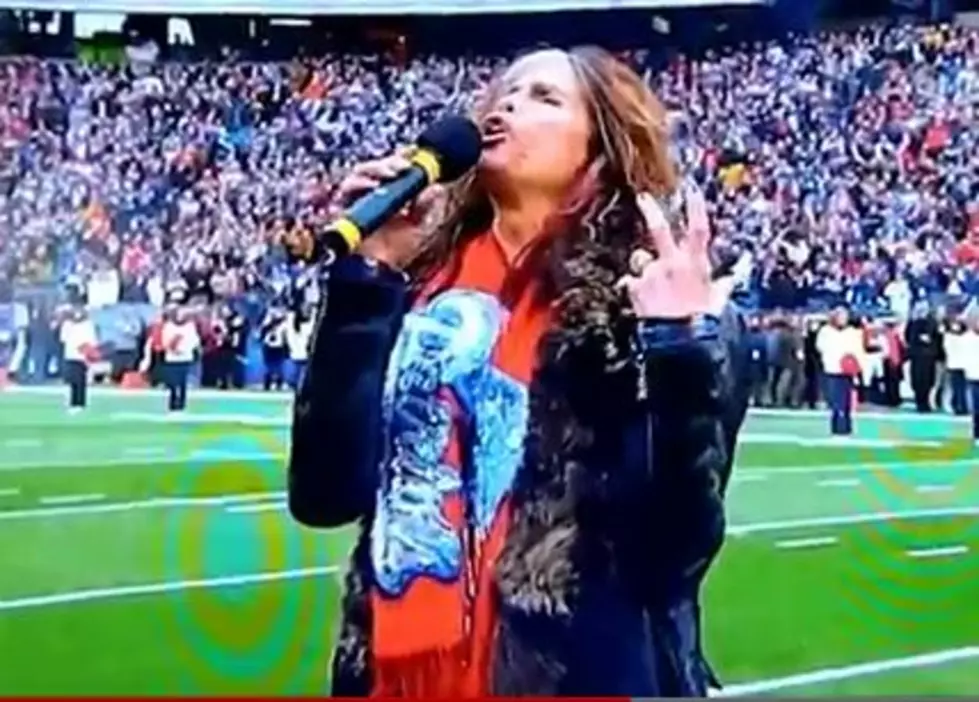 Did Steven Tyler ‘Butcher’ the National Anthem Yesterday…or Not? [VIDEO]