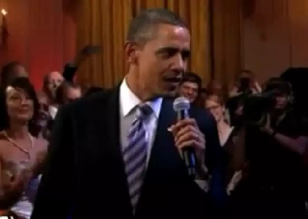President Obama Sang Again Last Night – This Time the Song Was ‘Sweet Home Chicago’ [VIDEO]